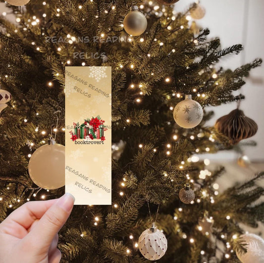 Holiday Booktrovert bookmark