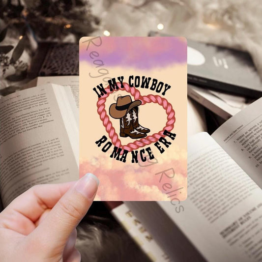 In my Cowboy Romance Era Kindle Insert
