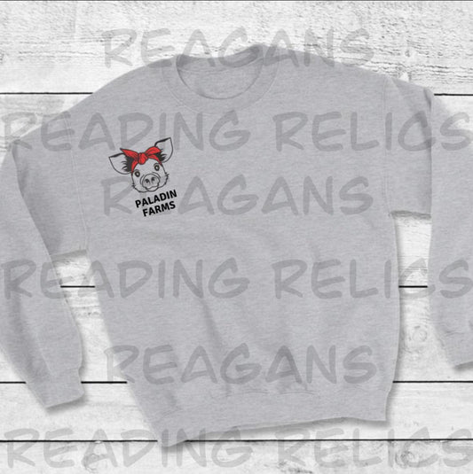 Officially Licensed Paladin Farms Embroidered Crewneck