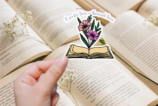 A reader lives a thousand lives