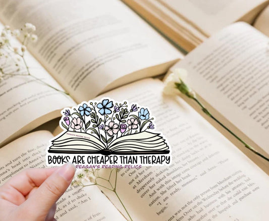 Books are cheaper than therapy