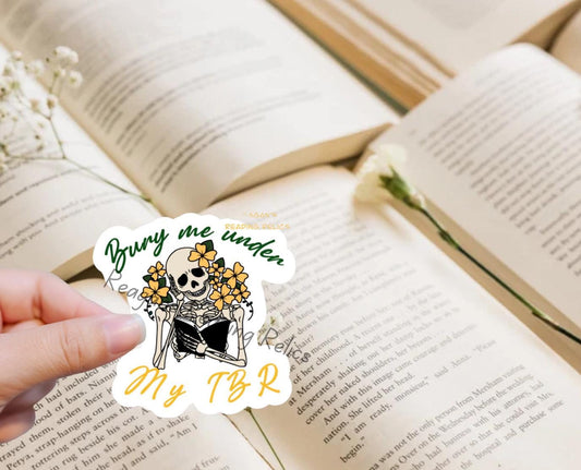 Bury me under my TBR
