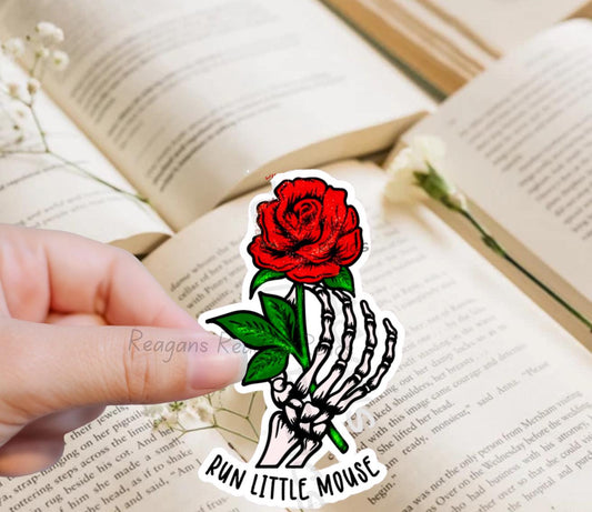 Officially Licensed Run Little Mouse Sticker