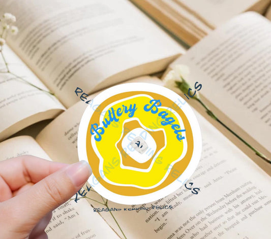 Officially Licensed Buttery Bagels Sticker