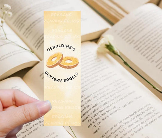 Officially Licensed Geraldines Buttery Bagels Bookmark