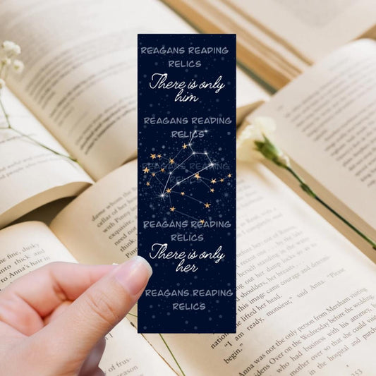 Officially Licensed There is only him, There is only her bookmark