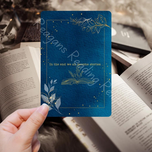 In The End We All Become Stories Kindle Insert