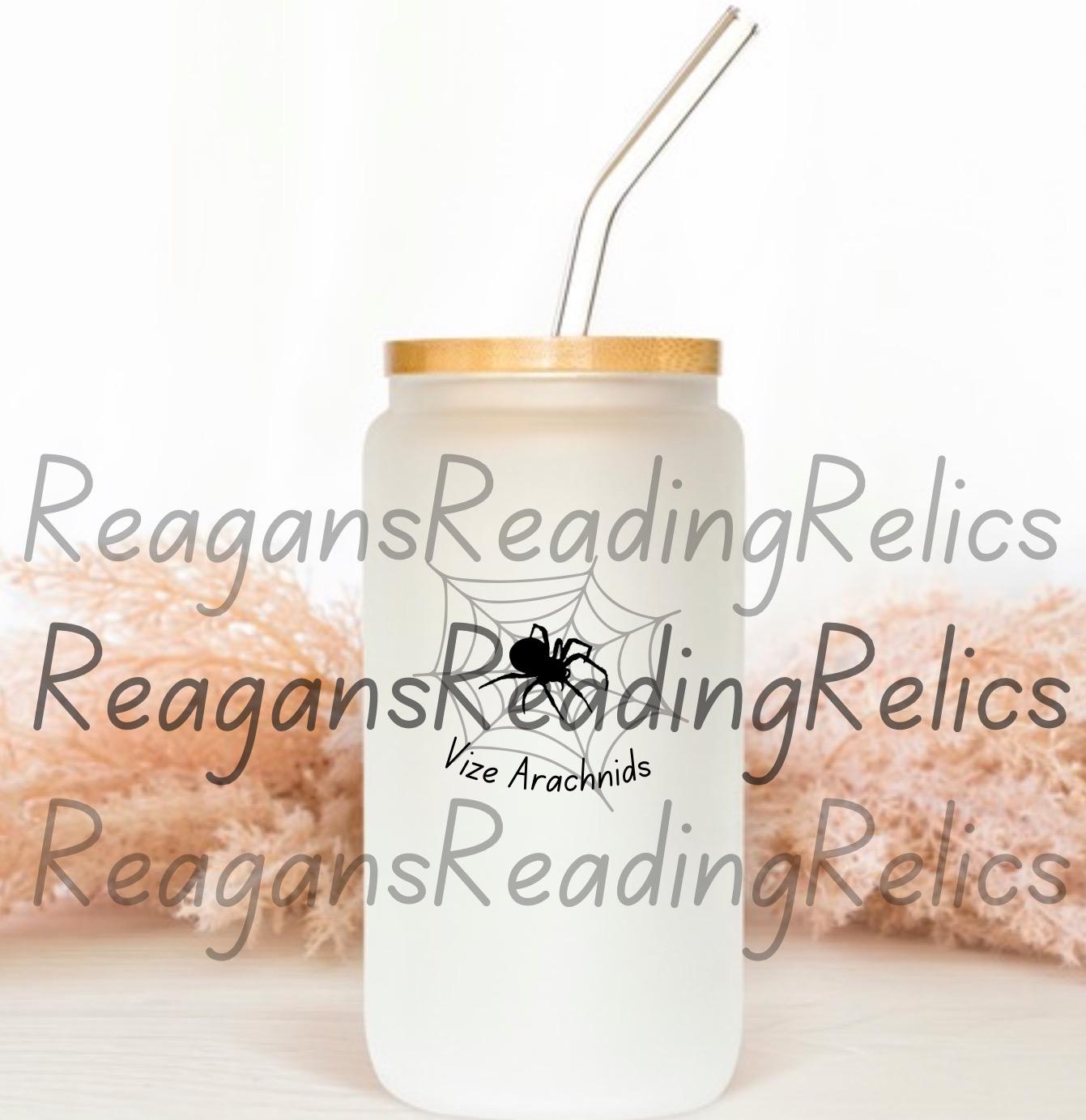 Officially Licensed Vize Arachnids Frosted Tumbler