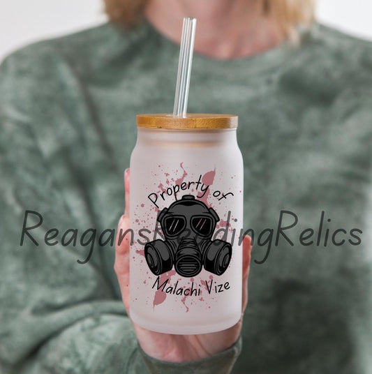 Officially Licensed Property of Malachi Vize Frosted Tumbler