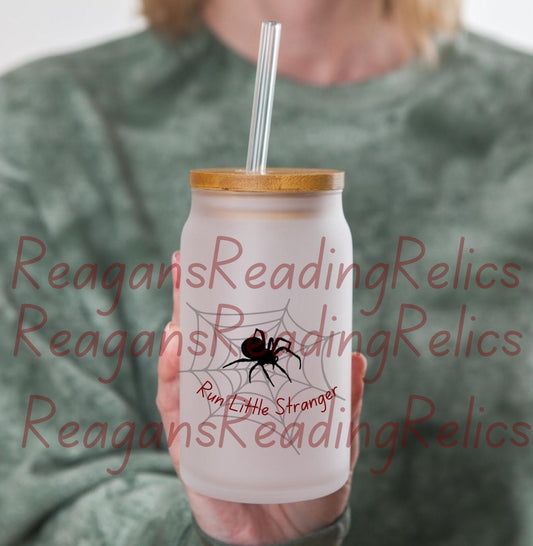 Officially Licensed Spider Run Little Stranger  Frosted Tumbler