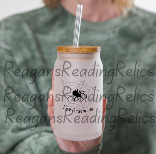 Officially Licensed Vize Arachnids Frosted Tumbler