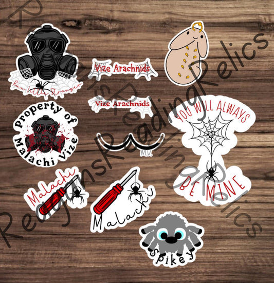 Officially Licensed Web Of Silence Duet Sticker Pack