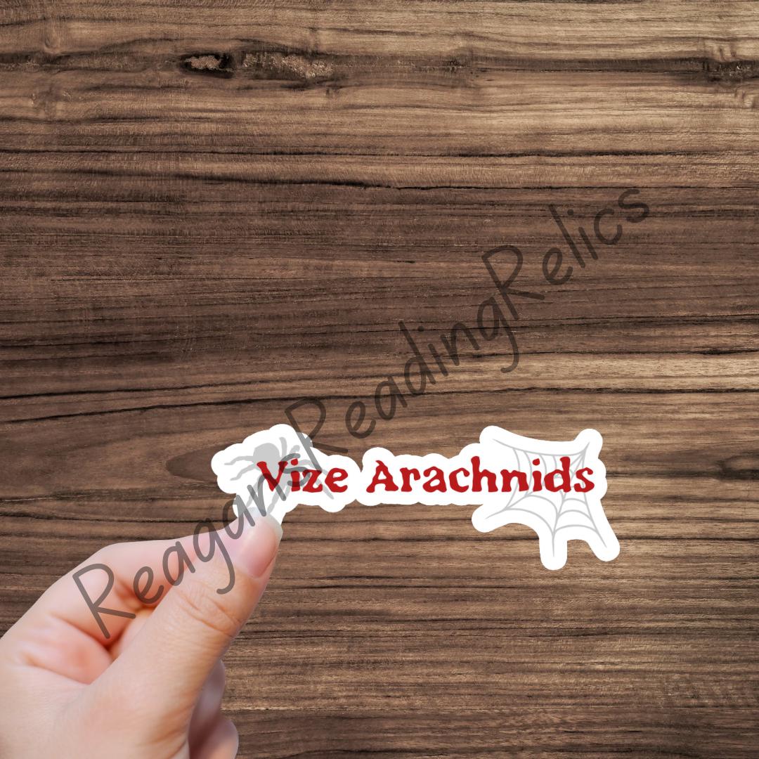 Officially Licensed Vize Arachnids Sticker