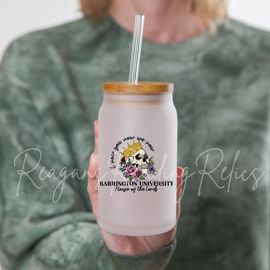 Officially Licensed Barrington University Tumbler