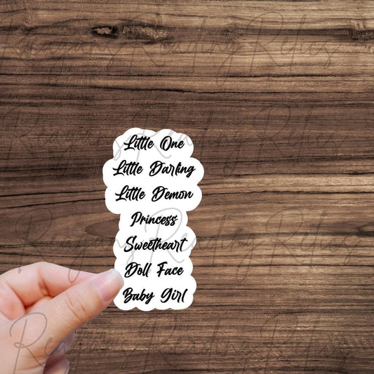 Officially Licensed Chose nickname sticker