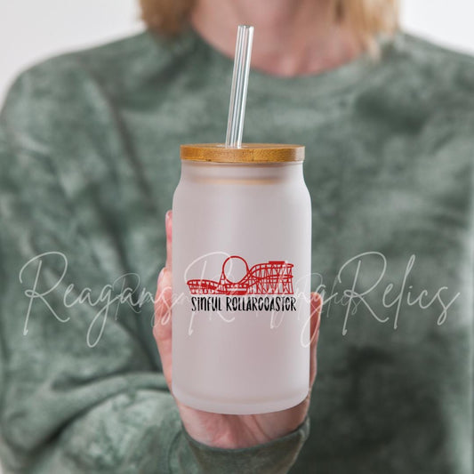 Officially Licensed Sinful Rollercoaster Tumbler