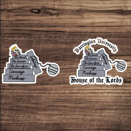Officially Licensed L.O.R.D.S  book stack Sticker