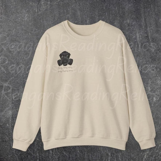 Officially Licensed Sorry Fucking Sorry Unisex Heavy Blend Crewneck Sweatshirt