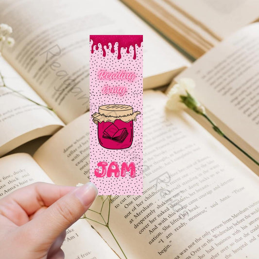 Reading is my Jam bookmark