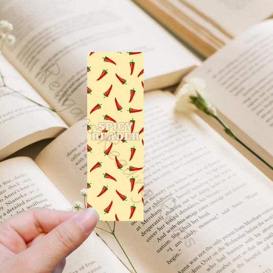 Spicy Reader Bookmark