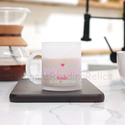 Booktrovert Frosted Mug