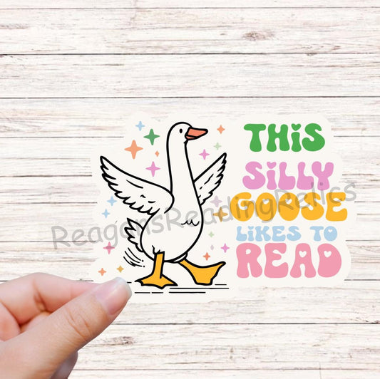 This Silly Goose likes to read