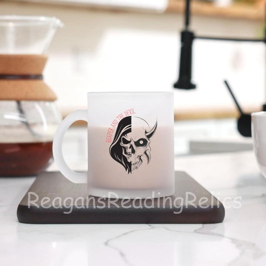 Officially Licensed The Reaper and the Devil Frosted Mug