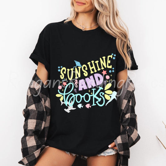 Sunshine and books Unisex T-shirt
