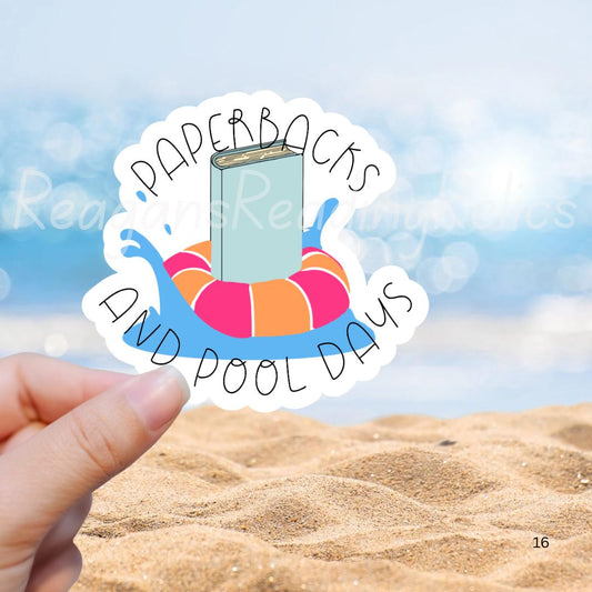 Paperbacks and Pool Days