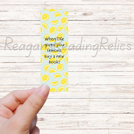 Wholesale When life gives you lemons  bookmark