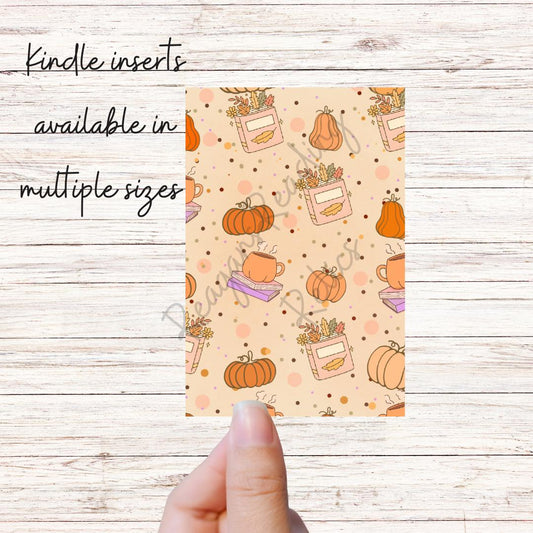 Autumn Pattern Kindle Insert
