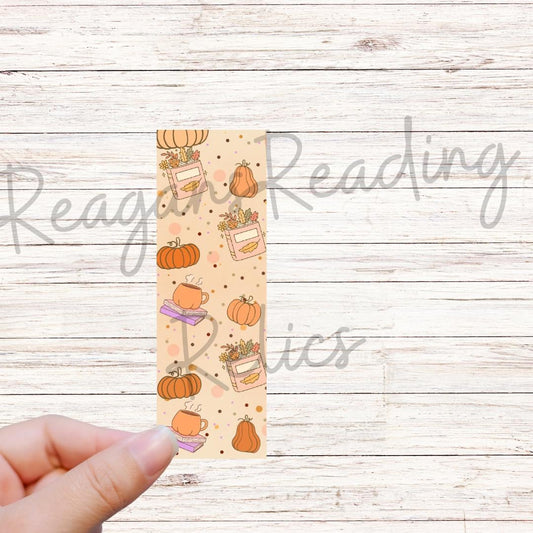 Cozy Autumn Bookmark